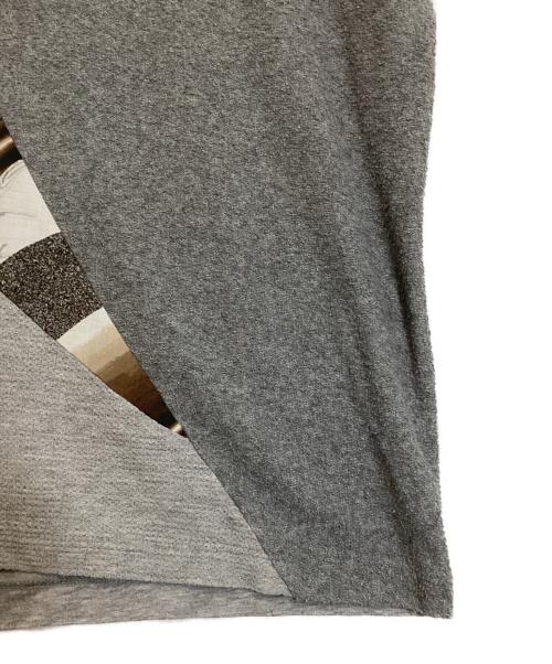 ISSEY MIYAKE MEN（イッセイミヤケメン）ISSEY MIYAKE MEN (イッセイミヤケメン) マルチ切替Tシャツ グレー サイズ:2の古着・服飾アイテム