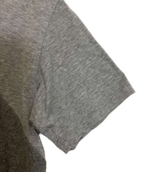 ISSEY MIYAKE MEN（イッセイミヤケメン）ISSEY MIYAKE MEN (イッセイミヤケメン) マルチ切替Tシャツ グレー サイズ:2の古着・服飾アイテム