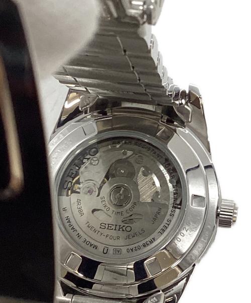 SEIKO（セイコー）SEIKO (セイコー) メカニカル オープンハート腕時計 ホワイトの古着・服飾アイテム