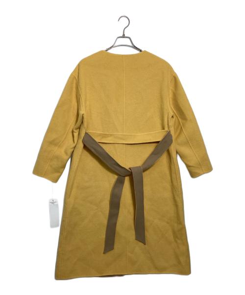 Diagram（ダイアグラム）Diagram (ダイアグラム) 配色リバーコート イエロー サイズ:36 未使用品の古着・服飾アイテム