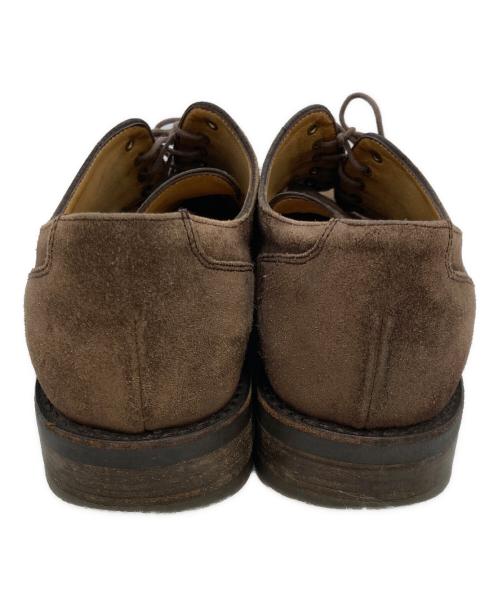 PARABOOT（パラブーツ）PARABOOT (パラブーツ) Uチップスウェードシューズ ブラウン サイズ:8Aの古着・服飾アイテム