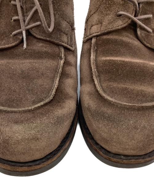 PARABOOT（パラブーツ）PARABOOT (パラブーツ) Uチップスウェードシューズ ブラウン サイズ:8Aの古着・服飾アイテム