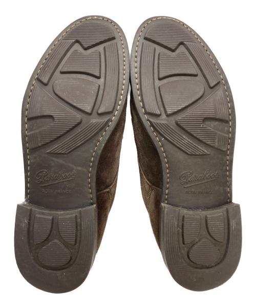 PARABOOT（パラブーツ）PARABOOT (パラブーツ) Uチップスウェードシューズ ブラウン サイズ:27の古着・服飾アイテム