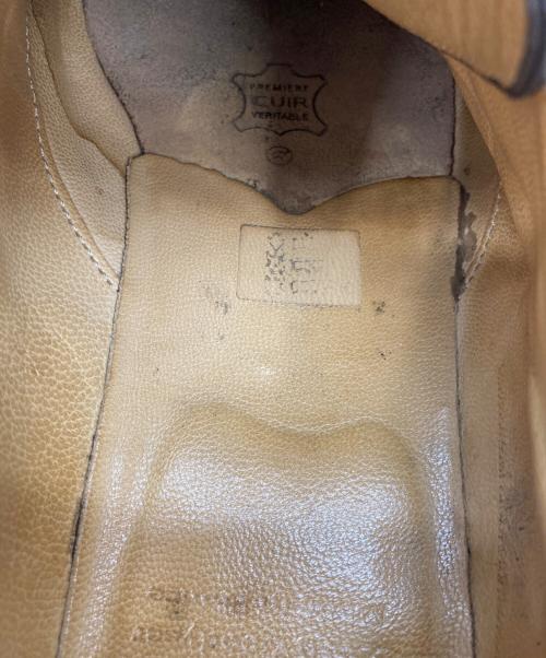 PARABOOT（パラブーツ）PARABOOT (パラブーツ) Uチップスウェードシューズ ブラウン サイズ:27の古着・服飾アイテム