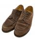 PARABOOT（パラブーツ）の古着「Uチップスウェードシューズ」｜ブラウン