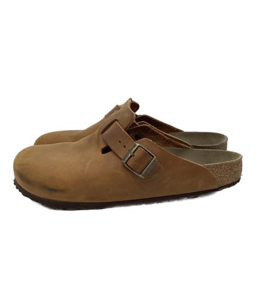 BIRKENSTOCK（ビルケンシュトック）BIRKENSTOCK (ビルケンシュトック) BOSTONサンダル ブラウン サイズ:28の古着・服飾アイテム