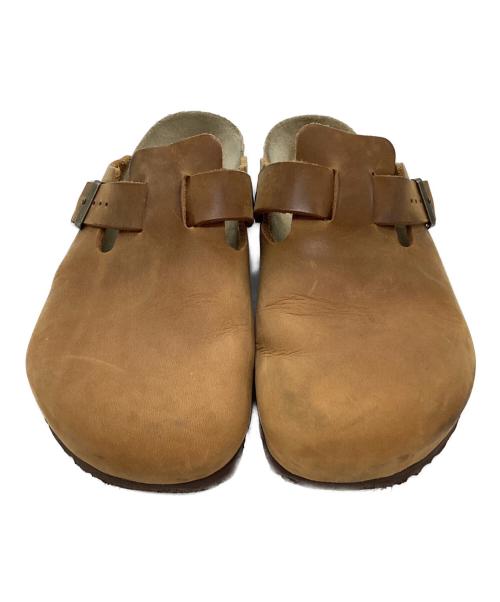 BIRKENSTOCK（ビルケンシュトック）BIRKENSTOCK (ビルケンシュトック) BOSTONサンダル ブラウン サイズ:28の古着・服飾アイテム