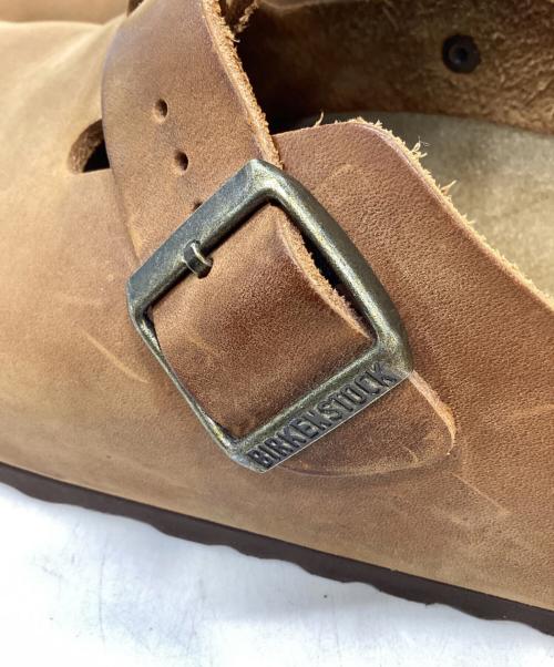 BIRKENSTOCK（ビルケンシュトック）BIRKENSTOCK (ビルケンシュトック) BOSTONサンダル ブラウン サイズ:28の古着・服飾アイテム