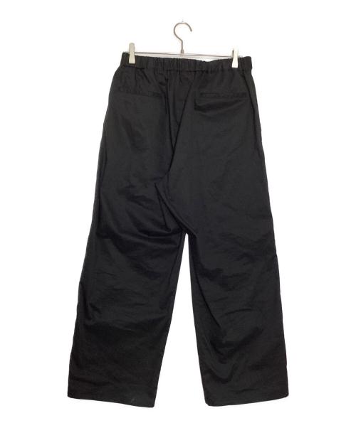 Graphpaper（グラフペーパー）Graphpaper (グラフペーパー) Solotex Twill Wide Chef Pants/ソロテックス ツイル ワイド シェフ パンツ ブラック サイズ:1の古着・服飾アイテム