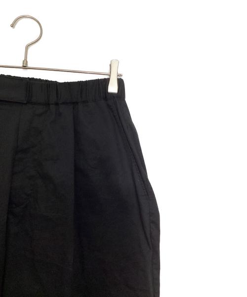 Graphpaper（グラフペーパー）Graphpaper (グラフペーパー) Solotex Twill Wide Chef Pants/ソロテックス ツイル ワイド シェフ パンツ ブラック サイズ:1の古着・服飾アイテム