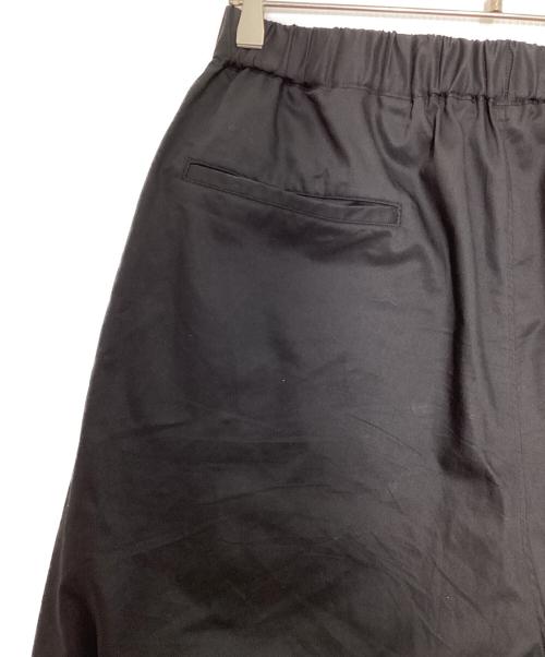Graphpaper（グラフペーパー）Graphpaper (グラフペーパー) Solotex Twill Wide Chef Pants/ソロテックス ツイル ワイド シェフ パンツ ブラック サイズ:1の古着・服飾アイテム