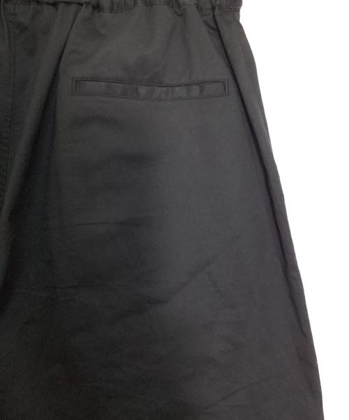 Graphpaper（グラフペーパー）Graphpaper (グラフペーパー) Solotex Twill Wide Chef Pants/ソロテックス ツイル ワイド シェフ パンツ ブラック サイズ:1の古着・服飾アイテム