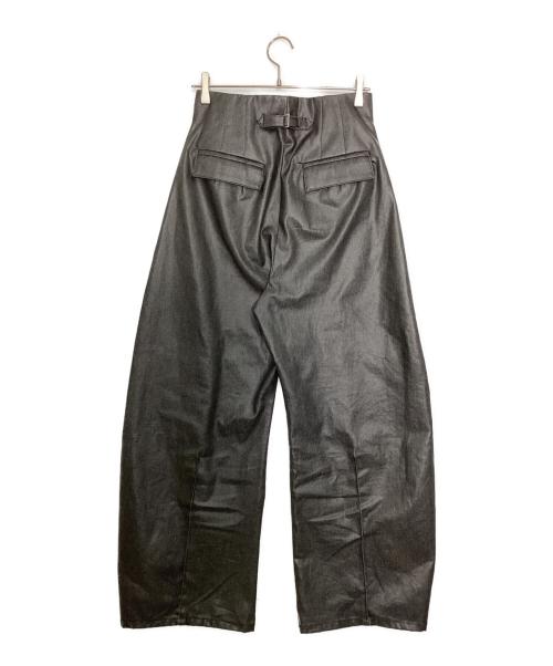 MAISON SPECIAL（メゾンスペシャル）MAISON SPECIAL (メゾンスペシャル) Center Pin Tuck Denim Pants/センター ピンタック デニムパンツ ブラック サイズ:38の古着・服飾アイテム