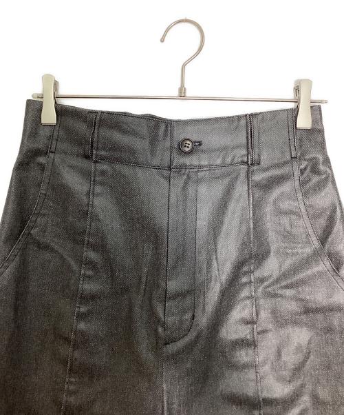 MAISON SPECIAL（メゾンスペシャル）MAISON SPECIAL (メゾンスペシャル) Center Pin Tuck Denim Pants/センター ピンタック デニムパンツ ブラック サイズ:38の古着・服飾アイテム