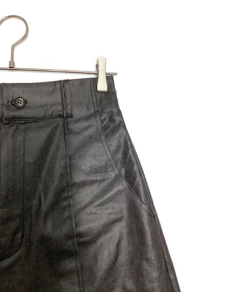 MAISON SPECIAL（メゾンスペシャル）MAISON SPECIAL (メゾンスペシャル) Center Pin Tuck Denim Pants/センター ピンタック デニムパンツ ブラック サイズ:38の古着・服飾アイテム