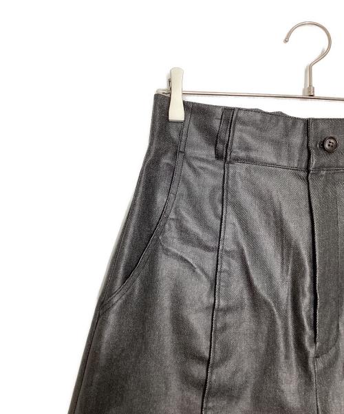 MAISON SPECIAL（メゾンスペシャル）MAISON SPECIAL (メゾンスペシャル) Center Pin Tuck Denim Pants/センター ピンタック デニムパンツ ブラック サイズ:38の古着・服飾アイテム