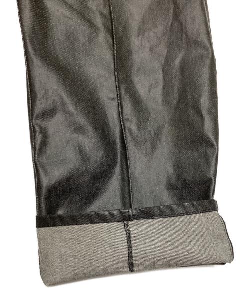 MAISON SPECIAL（メゾンスペシャル）MAISON SPECIAL (メゾンスペシャル) Center Pin Tuck Denim Pants/センター ピンタック デニムパンツ ブラック サイズ:38の古着・服飾アイテム