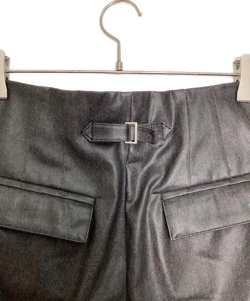 MAISON SPECIAL（メゾンスペシャル）MAISON SPECIAL (メゾンスペシャル) Center Pin Tuck Denim Pants/センター ピンタック デニムパンツ ブラック サイズ:38の古着・服飾アイテム