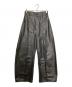 MAISON SPECIAL（メゾンスペシャル）の古着「Center Pin Tuck Denim Pants/センター ピンタック デニムパンツ」｜ブラック