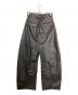 MAISON SPECIAL (メゾンスペシャル) Center Pin Tuck Denim Pants/センター ピンタック デニムパンツ ブラック サイズ:38：13000円