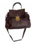 Chloe (クロエ) エルシー 2WAYショルダーバッグ ワインレッド：20000円