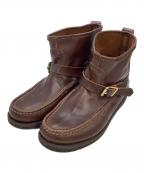 RUSSELL MOCCASINラッセルモカシン）の古着「ノックアバウトブーツ」｜ブラウン