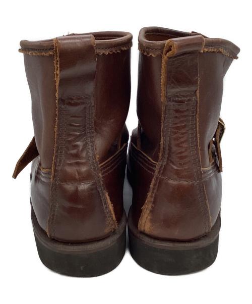RUSSELL MOCCASIN（ラッセルモカシン）RUSSELL MOCCASIN (ラッセルモカシン) ノックアバウトブーツ ブラウン サイズ:8の古着・服飾アイテム