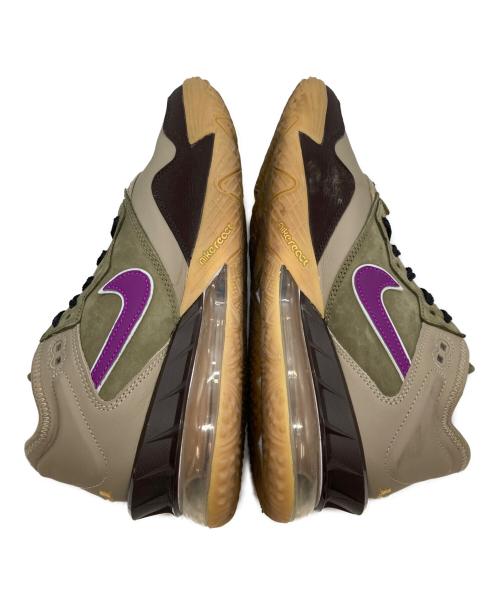NIKE（ナイキ）NIKE (ナイキ) ATMOS (アトモス) ローカットスニーカー ブラウン×パープル サイズ:26.5の古着・服飾アイテム