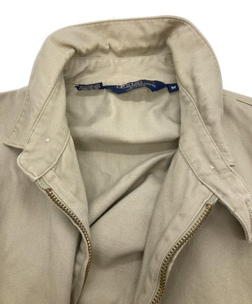 POLO RALPH LAUREN（ポロ・ラルフローレン）POLO RALPH LAUREN (ポロ・ラルフローレン) ポニー刺繍スイングトップジャケット ベージュ サイズ:Ｍの古着・服飾アイテム