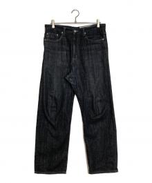 NEIGHBORHOOD（ネイバーフッド）の古着「RIGID DENIM DP BASIC PANTS」｜ブラック
