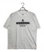 NEIGHBORHOODネイバーフッド）の古着「プリントTシャツ」｜ホワイト