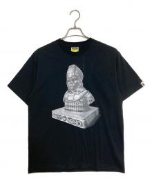 A BATHING APE×NEIGHBORHOOD（アベイシングエイプ×ネイバーフッド）の古着「プリントTシャツ」｜ブラック