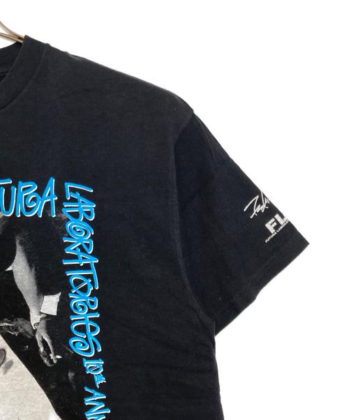 stussy（ステューシー）stussy (ステューシー) プリントTシャツ ブラック サイズ:Ｌの古着・服飾アイテム