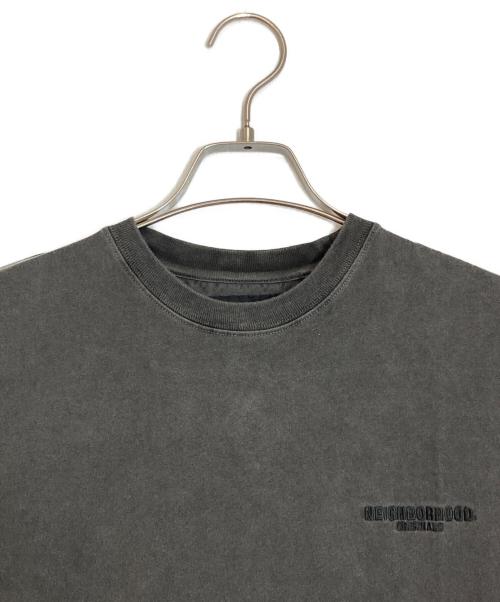 NEIGHBORHOOD（ネイバーフッド）NEIGHBORHOOD (ネイバーフッド) PIGMENT DYED CREWNECK SS グレー サイズ:Ｍ 未使用品の古着・服飾アイテム