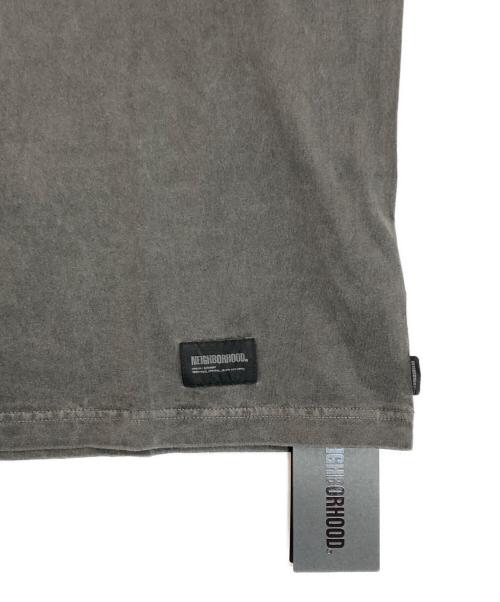 NEIGHBORHOOD（ネイバーフッド）NEIGHBORHOOD (ネイバーフッド) PIGMENT DYED CREWNECK SS グレー サイズ:Ｍ 未使用品の古着・服飾アイテム