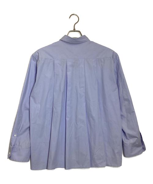 CABAN（キャバン）CABAN (キャバン) コットンハイカウントタイプライター バックタックシャツ ブルー サイズ:Fの古着・服飾アイテム