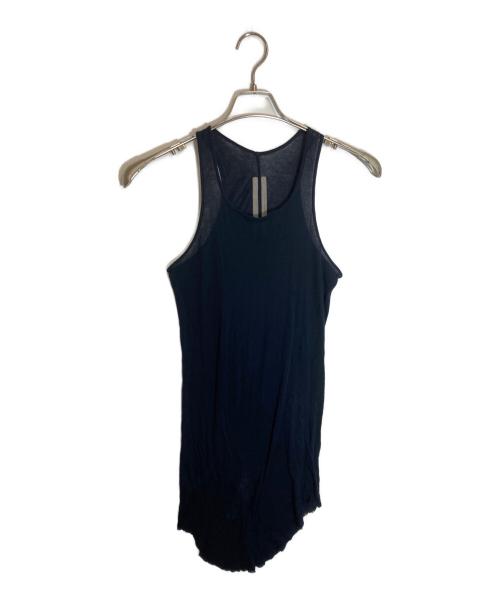 RICK OWENS（リックオウエンス）RICK OWENS (リックオウエンス) リブタンク ネイビー サイズ:XSの古着・服飾アイテム