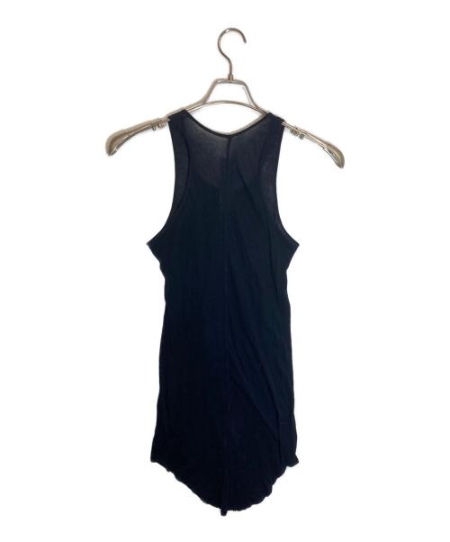 RICK OWENS（リックオウエンス）RICK OWENS (リックオウエンス) リブタンク ネイビー サイズ:XSの古着・服飾アイテム