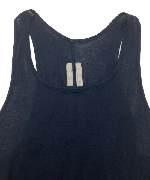RICK OWENS（リックオウエンス）RICK OWENS (リックオウエンス) リブタンク ネイビー サイズ:XSの古着・服飾アイテム