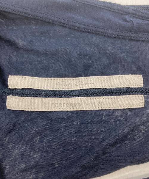 RICK OWENS（リックオウエンス）RICK OWENS (リックオウエンス) リブタンク ネイビー サイズ:XSの古着・服飾アイテム