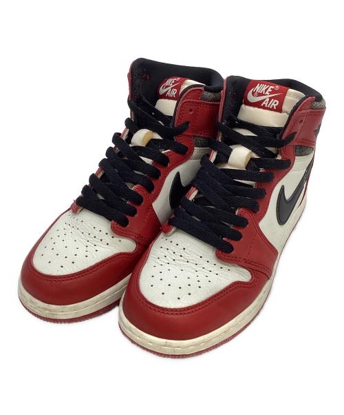 NIKE（ナイキ）NIKE (ナイキ) AIR JORDAN 1 RETRO HIGH OG GS レッド サイズ:24cmの古着・服飾アイテム