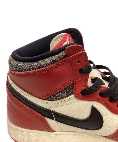 NIKE（ナイキ）NIKE (ナイキ) AIR JORDAN 1 RETRO HIGH OG GS レッド サイズ:24cmの古着・服飾アイテム