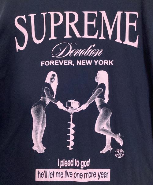 SUPREME（シュプリーム）Supreme (シュプリーム) Devotion Tee/ディヴォーションティー ネイビー サイズ:XLの古着・服飾アイテム