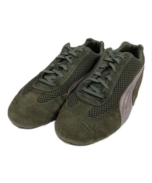 PUMA（プーマ）PUMA (プーマ) ローカットスニーカー グリーン サイズ:US7の古着・服飾アイテム