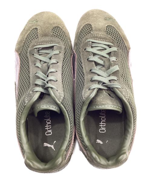 PUMA（プーマ）PUMA (プーマ) ローカットスニーカー グリーン サイズ:US7の古着・服飾アイテム