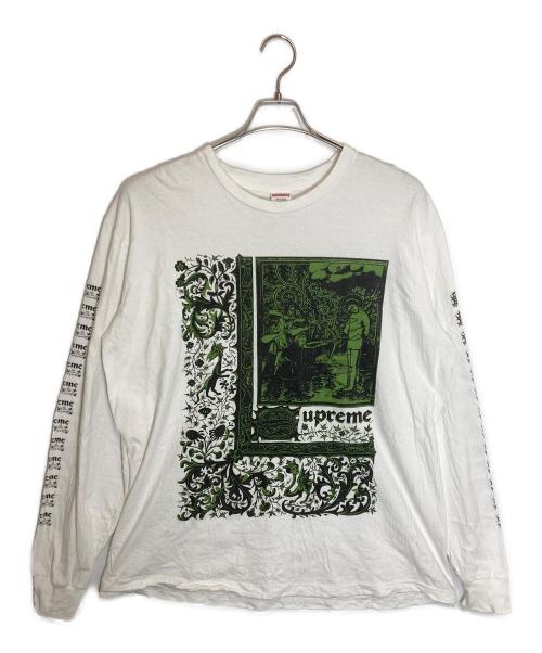 SUPREME（シュプリーム）Supreme (シュプリーム) Saint Sebastian L/S Tee ホワイト サイズ:XLの古着・服飾アイテム