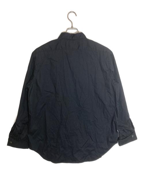 Hombre Nino（オンブレニーニョ）Hombre Nino (オンブレニーニョ) ROUND COLLAR SHIRT ブラック サイズ:XLの古着・服飾アイテム