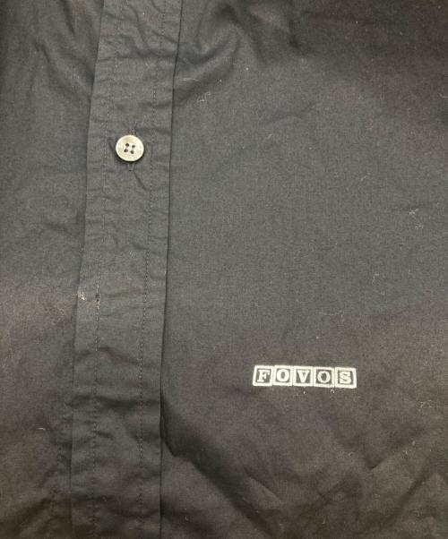 Hombre Nino（オンブレニーニョ）Hombre Nino (オンブレニーニョ) ROUND COLLAR SHIRT ブラック サイズ:XLの古着・服飾アイテム