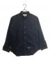 Hombre Nino（オンブレニーニョ）の古着「ROUND COLLAR SHIRT」｜ブラック