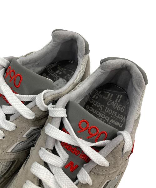 NEW BALANCE（ニューバランス）NEW BALANCE (ニューバランス) 990V2ローカットスニーカー グレー サイズ:26.5の古着・服飾アイテム